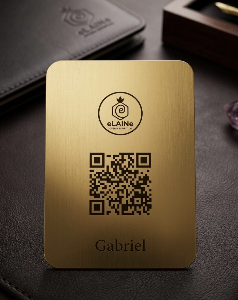 Tarjeta QR personalizada de Gabriel
